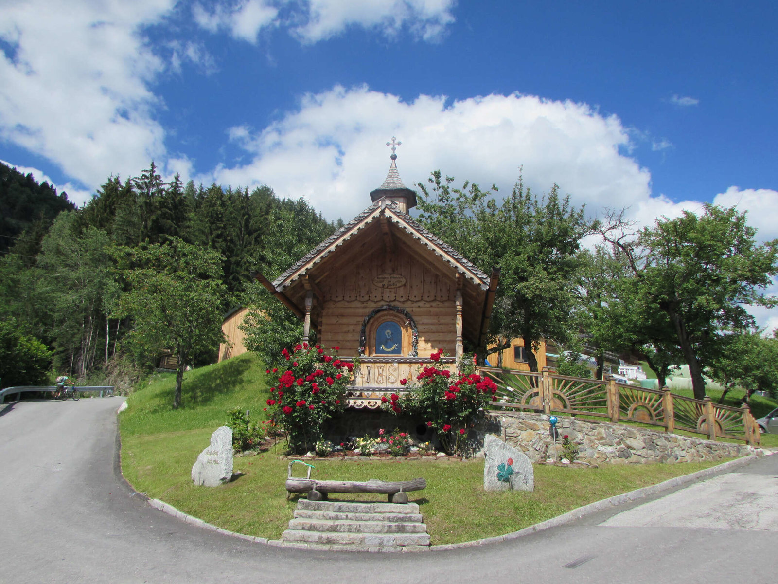 Kapelle bei der Naturbestattung Waldesruhe Mittersill 