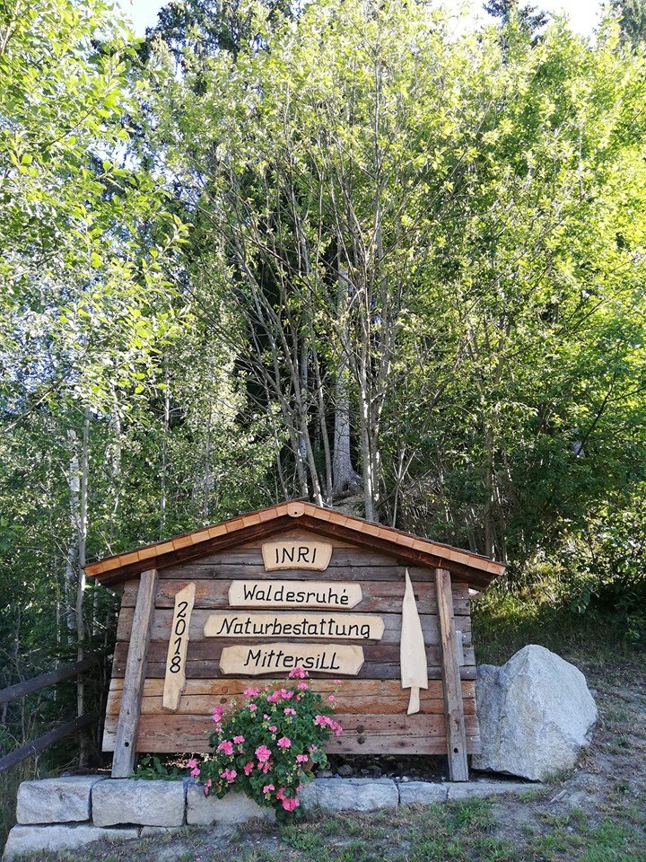 Denkmal der Naturbestattung Waldesruhe Mittersill